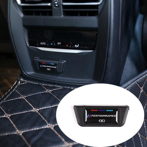 1 Pcs Rear Charging Port USB Protection Cover For BMW G20 G28 325li 3 Series 2019 2020 Car Accessories