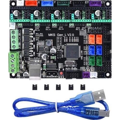 3D Printer Integrated Motherboard Controller PCB Board A4988/DRV8825/TMC2208/TMC2130 Like Ramps 1.6 Mainboard