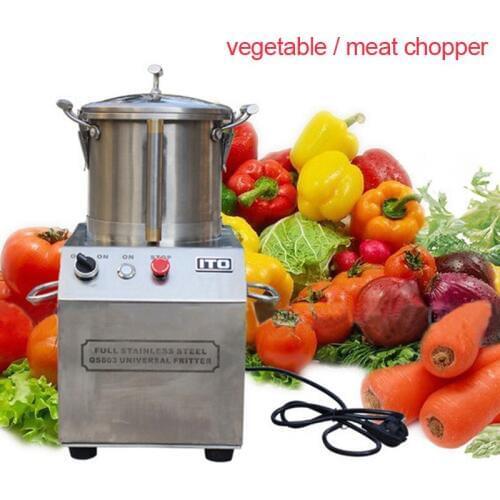 4L Automatic multi-function meat grinder Stainless steel meat chopping machine Commercial stuffing machine for buns/dumplings