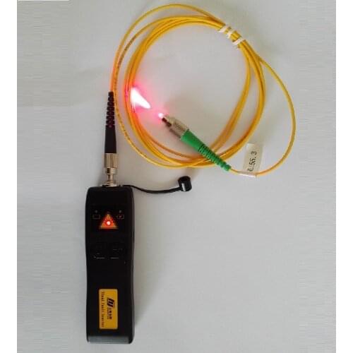Free Shipping Rechargeable Fiber Optic Laser Visual Fault Locator 50mw VFL Laserpen 30mw 1mw
