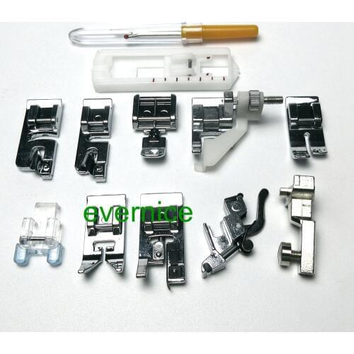 12 Snap On Feet Foot Adapter Holde For Bernina New Style Artista, Activa,Aurora