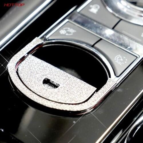 For Jaguar Xj/Xjl 2019 Electronic Handbrake Decoration Sequins Handbrake Decoration Bright