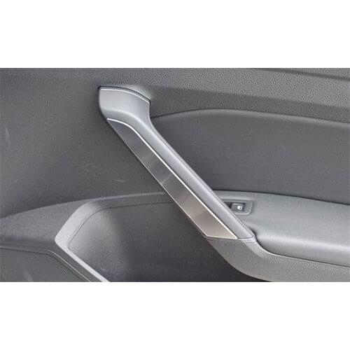 For Volkswagen Passat B8 2016 2017 2018 Stainless Steel Inner Door Armrest Handle Panel Cover Trim Interior Car Accessories 4pcs