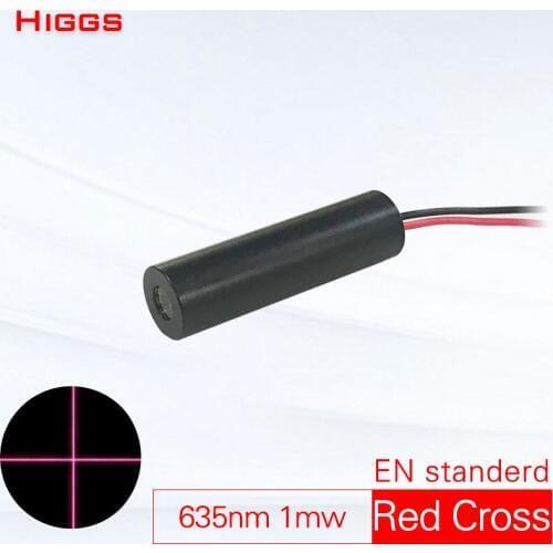 EN standerd light 635nm 1mw red cross laser module laser marking Multi-angle selection Tailor locator Repair Positioning light
