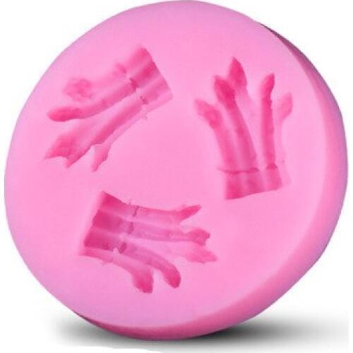 Vegetable Asparagus Shape 3D Silicone Cake Mold Tools Soap Chocolate Mould For The Kitchen Baking Clay Mold D084
