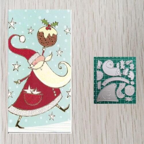 Christmas Santa Claus Metal Cutting Dies New 2020 Christmas Frame Dies For Card Making
