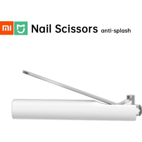 New Youpin Original Xiaomi Mijia Anti-Splash Nail Scissors High Quality Stainless Steel Premium Matte Setback Line Cute Portable