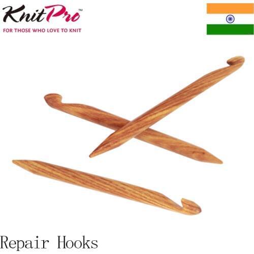 KnitPro Repair Hooks knitting needles Birch