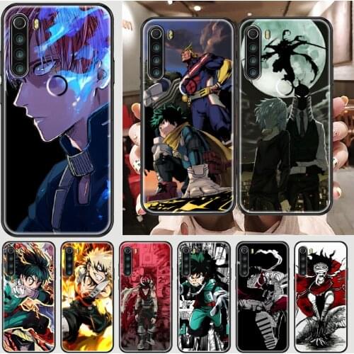 Anime My Hero Academia Stain Phone case For Xiaomi Redmi Note 7 7A 8 8T 9 9A 9S K30 Pro Ultra black art prime soft waterproof