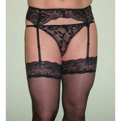 Sexy Women Stocking Fashion New Black Stocking Garters Lace Embroidery Ultrathin Suspender Belt Temptation