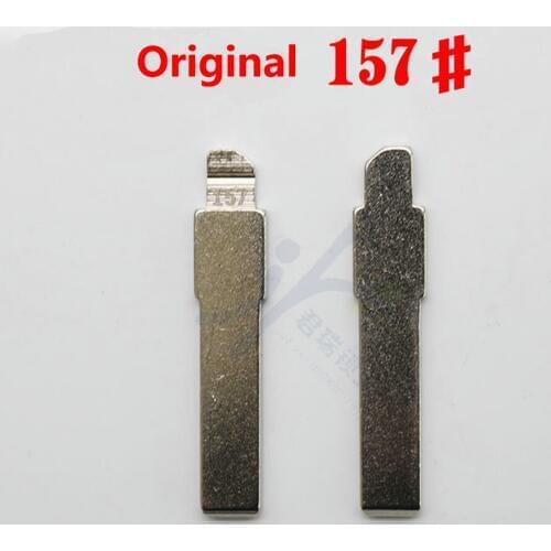 1PC NO.157 Universal Remotes Key Flip Blade SIP22 for Fiat Inner Milling Original Flip Folding Remote key blade 157