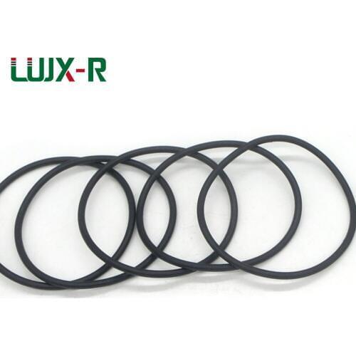 LUJX-R 5pcs 8.6mm Thickness O-Ring Gasket NBR O Ring Seal Washer Oil Seal OD370/375/380/385/390~425 Rubber Gasket for Automobile
