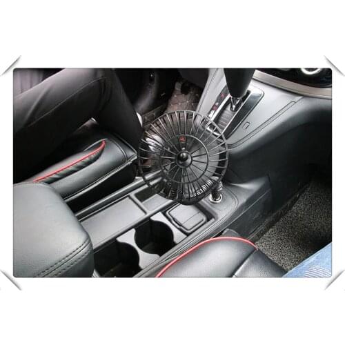 12V Dashboard Oscillating Vehicle Car Van Truck Home Clip-On Fan 2 Speed Airflow for Volvo V60 S60 XC60 XC40 360c V90 V40