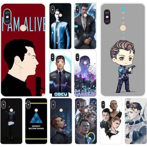 111FG Detroit Become Human Soft Silicone Tpu Cover phone Case for xiaomi redmi 5A 8 8A 5Plus note 5 5A 8 8t Pro
