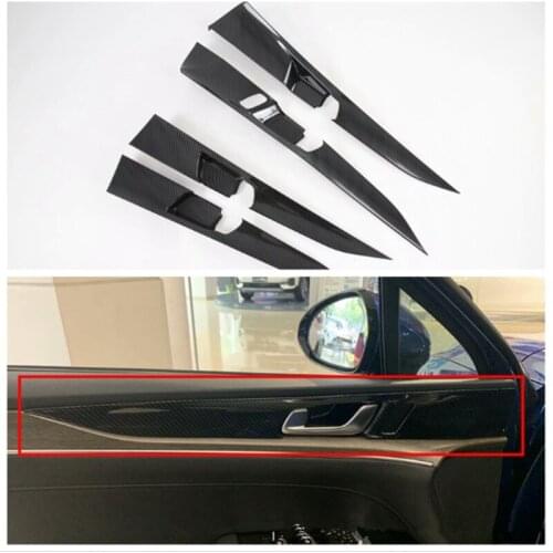 For KIA K5 2020 Car Window below Panel Inner Door Handle bowl Trim Cover ABS Car Styling Moldings Decoration Auto Accessories