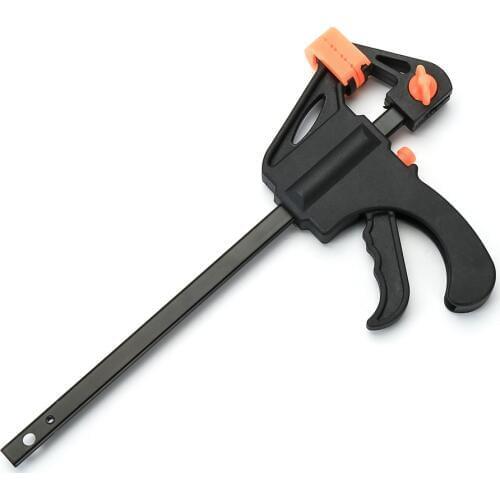 4 Inches Wrench Quick Launch Speed Squeeze Working Wood Bar Clamp Clip Spreader Woodworking