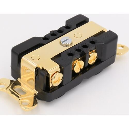 Hi End POWER Socket US AC 20A Power Receptacles wall outlet power distributor Gold plated