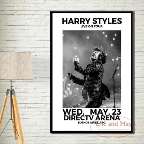 Harry Styles World Tour Live Singer Canvas Painting Posters And Prints Pictures On The Wall Music Decorative Home Decor Plakat
