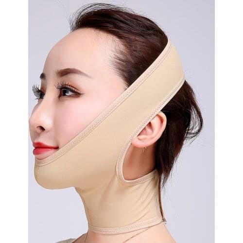 New V Face Shaper Lift Massager Face Slimming Mask Belt Facial Massager Tool Anti Wrinkle Reduce Double Chin Bandage Thin Face