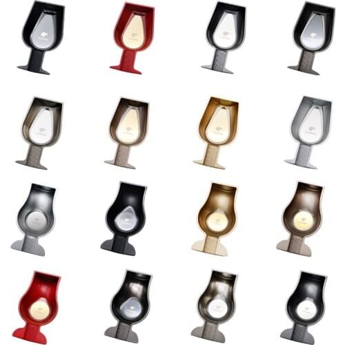 COHIBA Metal Wine Glass Style Mini 1 Holder Smoking Ashtray Cigar Cigarette Ashtray Pocket Portable Tobacco Tool