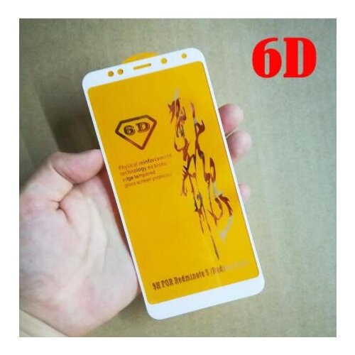 New Redmi Note 6 pro 3D full-coated 9H Tempered Glass for Redmi Note 5 Pro Mi6X MiA2 note 4X Redmi 5 Plus 4X S2 Mi8 Lite Film