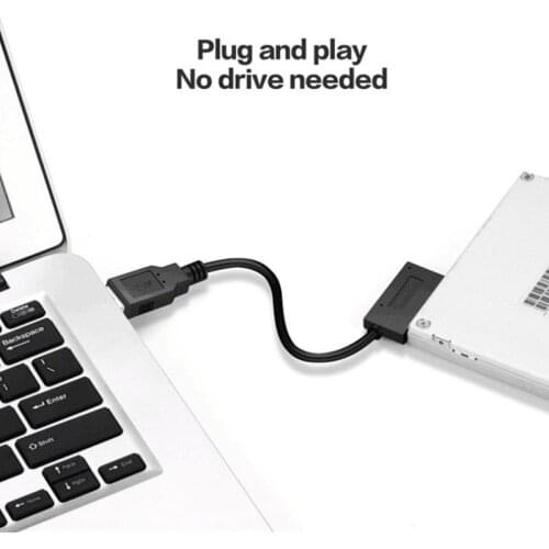 USB2.0 Interface To Mini Sata Ii 7＆13pin Adapter for Data Exchange On Multiple Platforms 480Mbps Fast Transmission