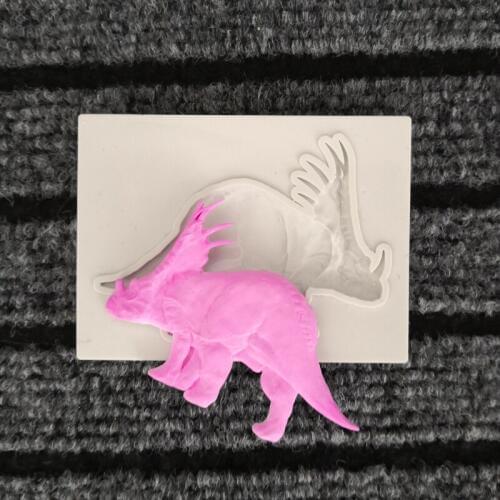 New dinosaur silicone mold Chocolate cake decorating tool DIY Gummy Candy Tool