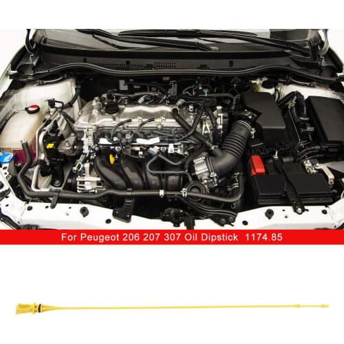 PC For Peugeot 206 207 307 With 14 HDi Diesel Engines 53cm2087in Manufaturer Part Number 117485 Car Oil Dipstick Enjoyable