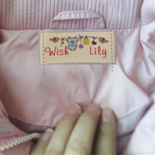 Custom Comfortable clothing cotton name labels/garment brand labels/handmade/main labels/Childrens cotton clothing dress labels