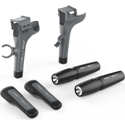 Extended Landing Gear Extension Kit with LED Light Set for DJI Mavic 2