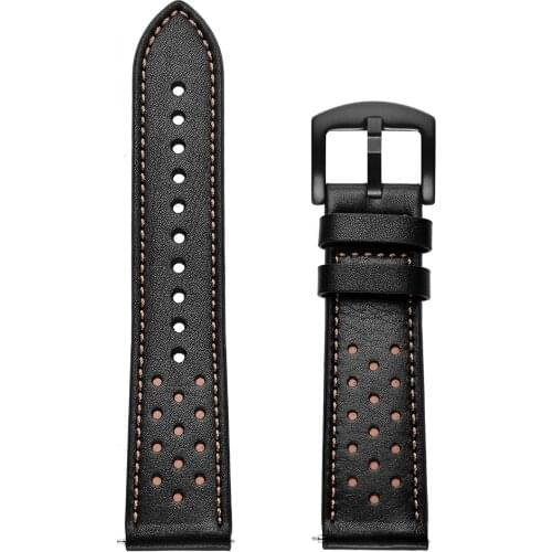 Leather Watchband For Samsung Galaxy Watch3 45mm 41mm Strap For Samsung Watch 3 Band Bracelet Replacement Accessories