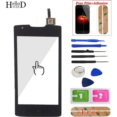 4.0'' Touch For Lenovo A1000 A 1000 Touch Screen Glass Digitizer Panel Front Glass Lens Sensor Tools Adhesive + Screen Protector