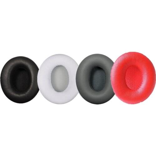 Replacement Earpads Cushion Cover For Beats Monster By Dr.Dre Solo 1.0 / Solo HD Headphone Ear Pads Black Yw