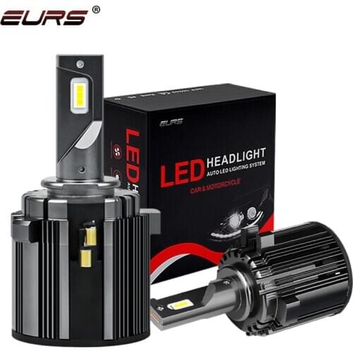 EURS H7 Led Headlight CSP Lights Chips 6000K Canbus Fog Bulbs Automotive Lamp Headlights For Golf 6 Golf 7 72W Car LED Headlight