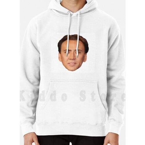 Nicolas Cage hoodies long sleeve Nicolas Cage Nicolas Cage Face Face On Things Meme