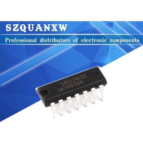 100PCS SN74HC00N DIP14 SN74HC00 DIP 74HC00 new and original IC