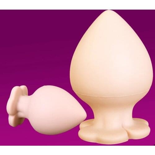 Big Size Anal Plug Anal G spot Stimulation Massager Large Expanding Silicone Butt Plug Erotic Sex Toys For Woman Men Sex Product