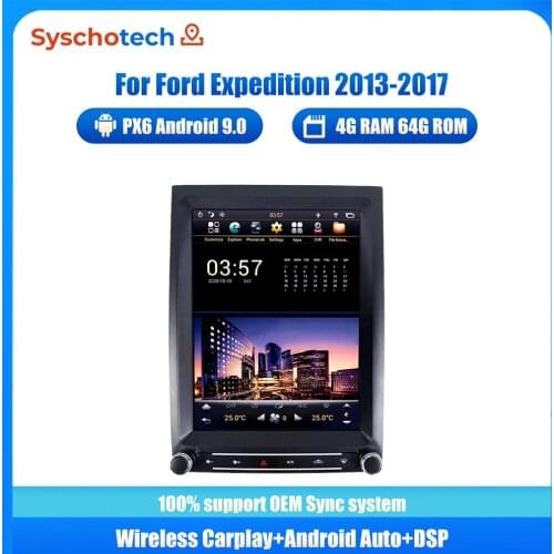 Android 9 Car Radio GPS Navigation Car Video for Ford Expedition 2013 2014 2015 2016 2017 Car DVD Multimedia Stereo Player IPS