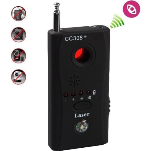 CC308+ Full Range RF Signal Camera Bug Detector GPS Laser GSM WiFi