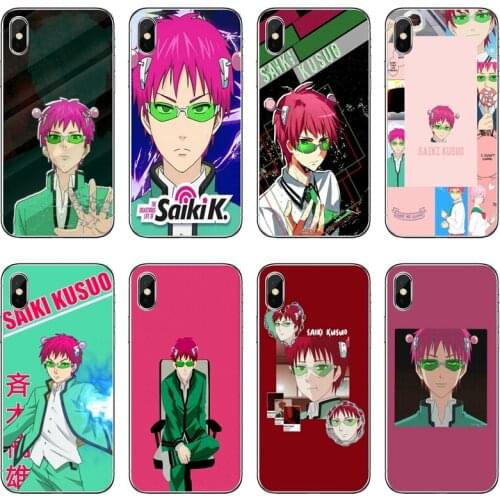 The Disastrous Life of Saiki K Silicone Phone Case For Xiaomi Redmi 7 7A K20 6 6A 5A 4A 4X 5 Plus S2 Redmi Note 8 7 6 5A 4 Pro
