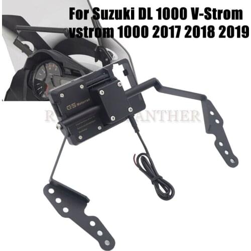 For Suzuki DL 1000 V-Strom vstrom 1000 2017 2018 2019 Motorcycle Navigation Phone Mount Bracket GPS holder