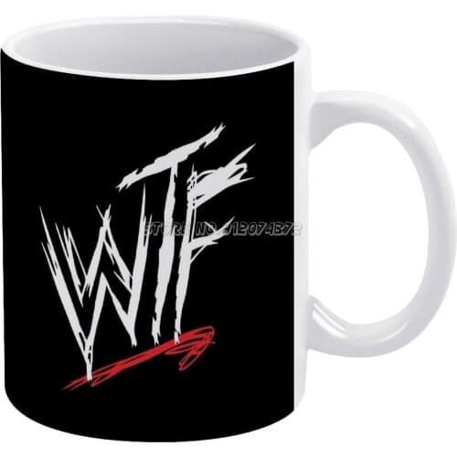 Wtf Coffee Mugs Style Cartoon Tea Coffee Mug Cup Birthday Gift Collection Wtf Wrestling Parody Fake Wrestling Sting Wwf Wrestler