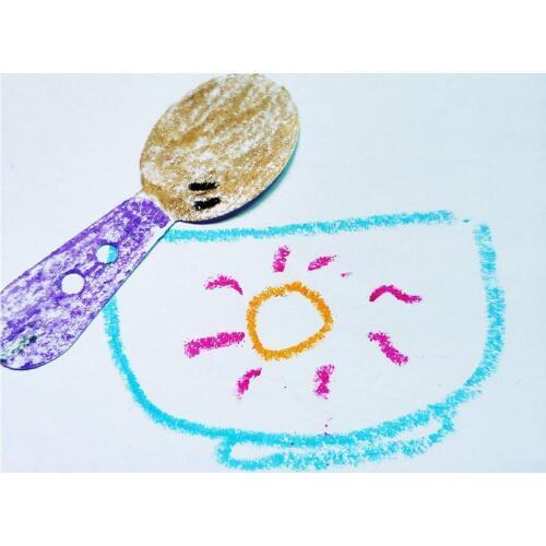 Spoon Knife Mold Metal Cutting Dies Scrapbooking Carbon Steel Die Embossing Dies Cut Stencils DIY Decorative Cards