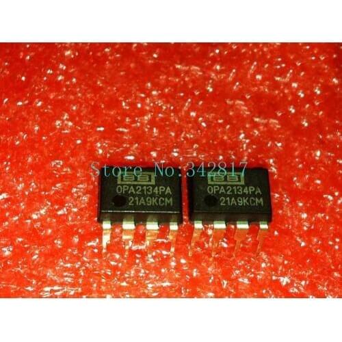 OPA2134PA IC OPAMP AUDIO 8MHZ 8DIP 5Pcs