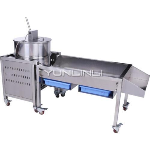 Commercial Gas Popcorn Maker Stainless Steel Gas Popcorn Machine Large-size Popcorn Machine HX-PM04