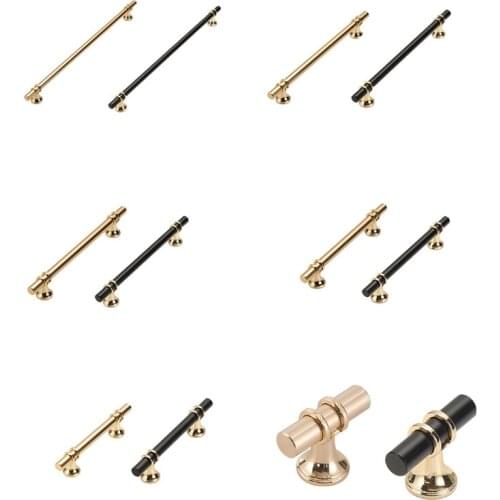 63HA Nordic Drawer Pulls Cabinet Cup Kitchen Hardware Handles Knobs Simple Zinc Alloy Design Knob Bookcases Hardware