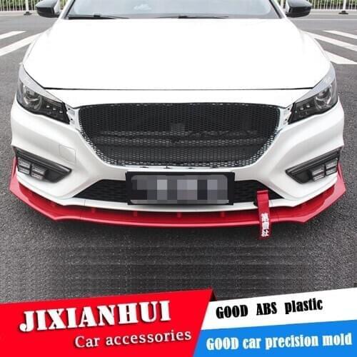 For Morris Garages MG 6 Body kit spoiler 2019-2020 MG6 DK ABS Rear lip rear spoiler front Bumper Diffuser Bumpers Protector