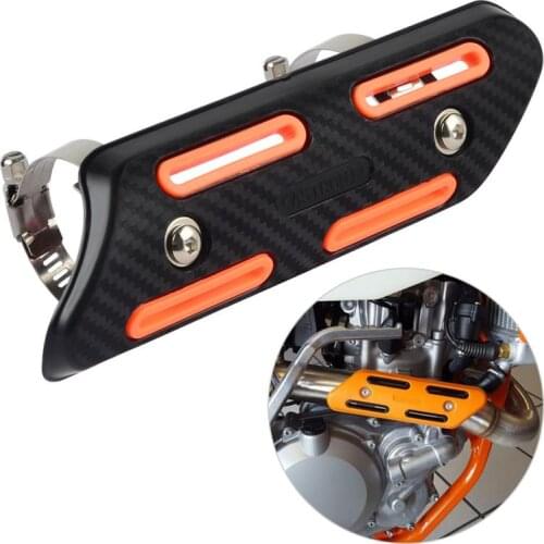 Exhaust Heat Shield Protector Anti-scalding Guard For SUZUKI KTM EXC SXF XC SX EXCF XCW 125 250 350 450 525 530 2019 2018 2017