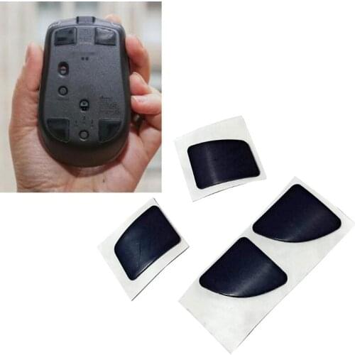 1Set Mouse Skates Replacement Glide Feet Pads Black Mouse Feet Sticker for logitech MX Anywhere2 / 2S Mouse Gaming Mouse