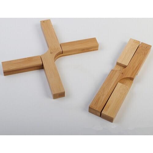 2PCS/SET Bowl Coasters Table Padding Cup Mats bamboo coasters